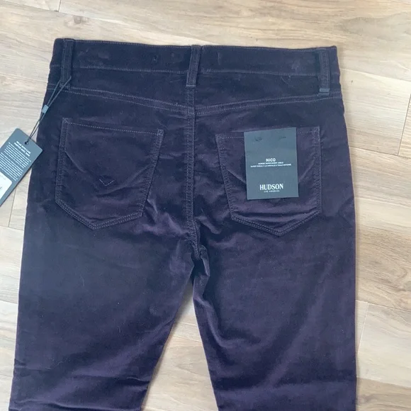 Hudson Jeans ombré velvet NICO mid rise super skinny ankle size 27 - Picture 10 of 14